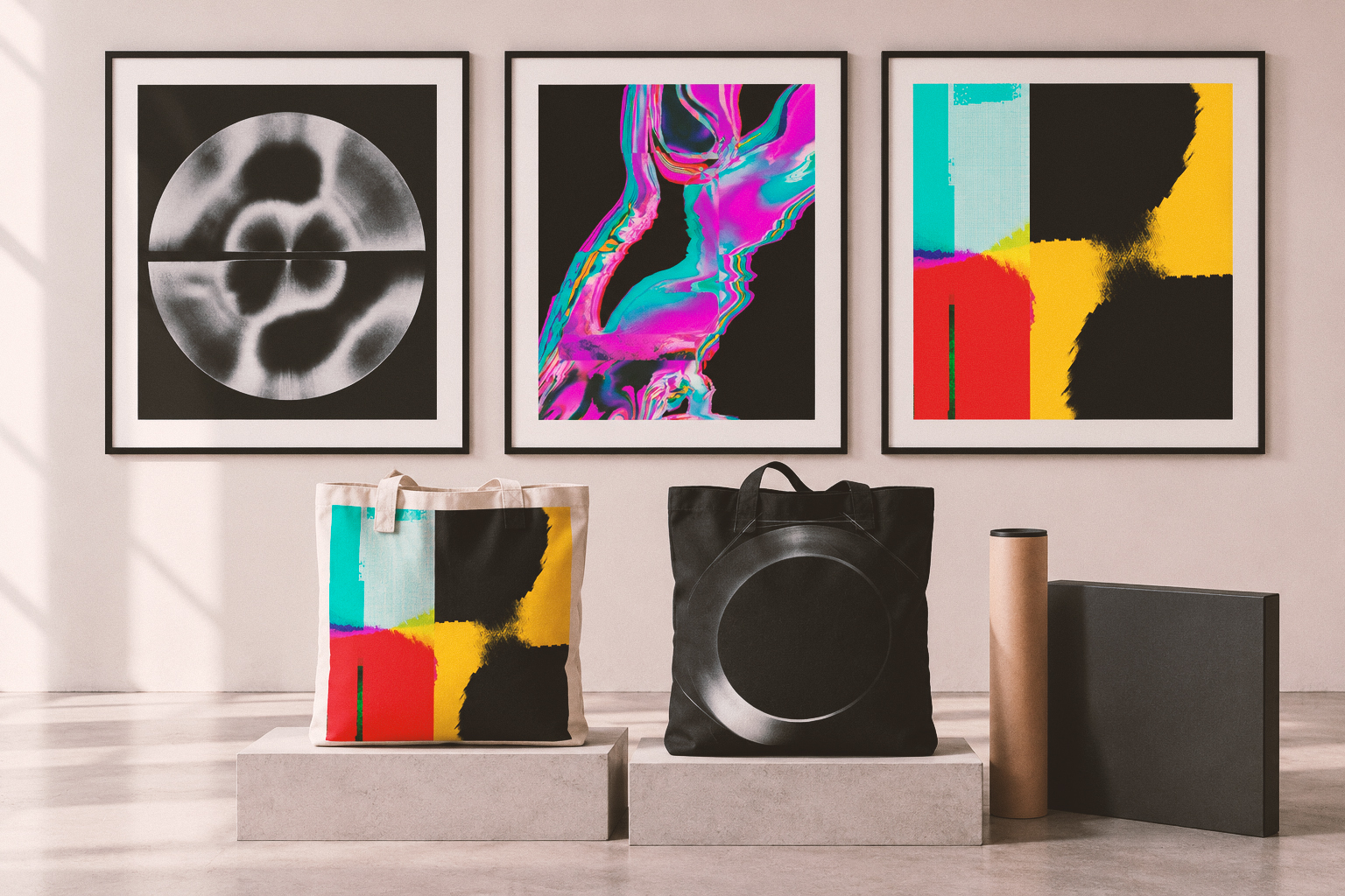 Edition 01 framed prints and printed objects